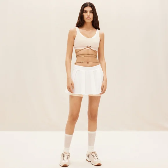 Jacquemus | Skirts | Set Nwt Jacquemus X Nike Top Skirt White L